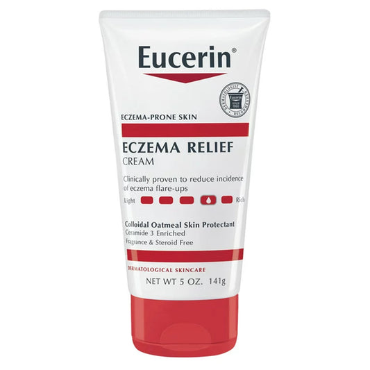 Eczema Cream Eucerin® Eczema Relief 5 oz. Tube Unscented Cream