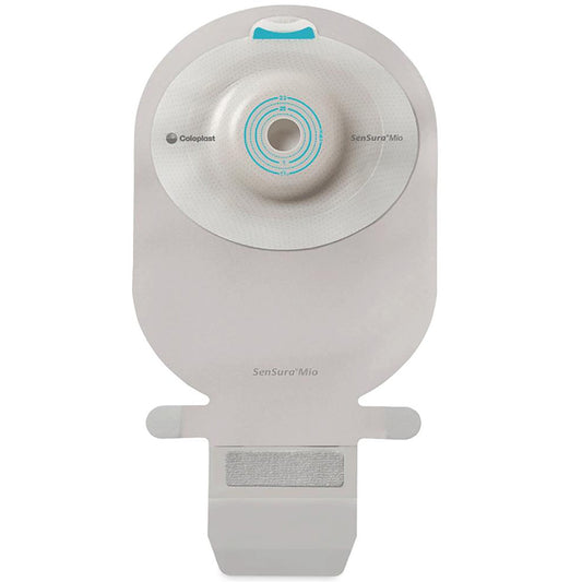 Ostomy Pouch SenSura® Mio Convex One-Piece System 11 Inch Length, Maxi Deep Convex, Pre-Cut 1-1/4 Inch Stoma Drainable