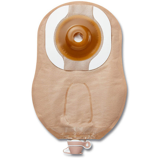 Urostomy Pouch Premier™ One-Piece System 9 Inch Length Convex, Pre-Cut 3/4 Inch Stoma Drainable