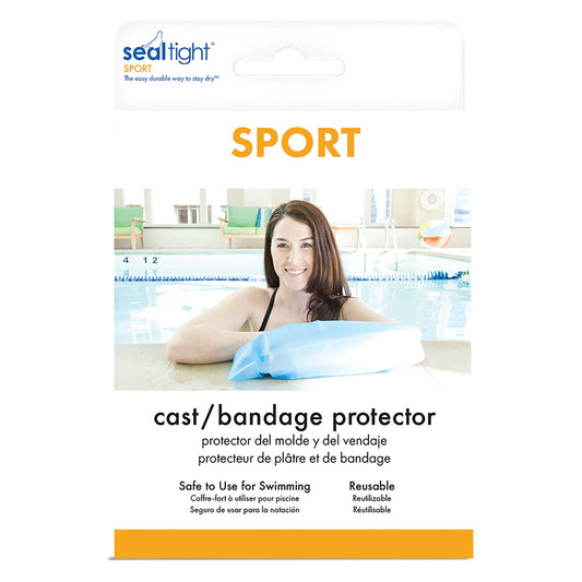 Arm Cast Cover SEAL-TIGHT® Sport Long Thermoplastic Elastomer 33 Inch Arm Length