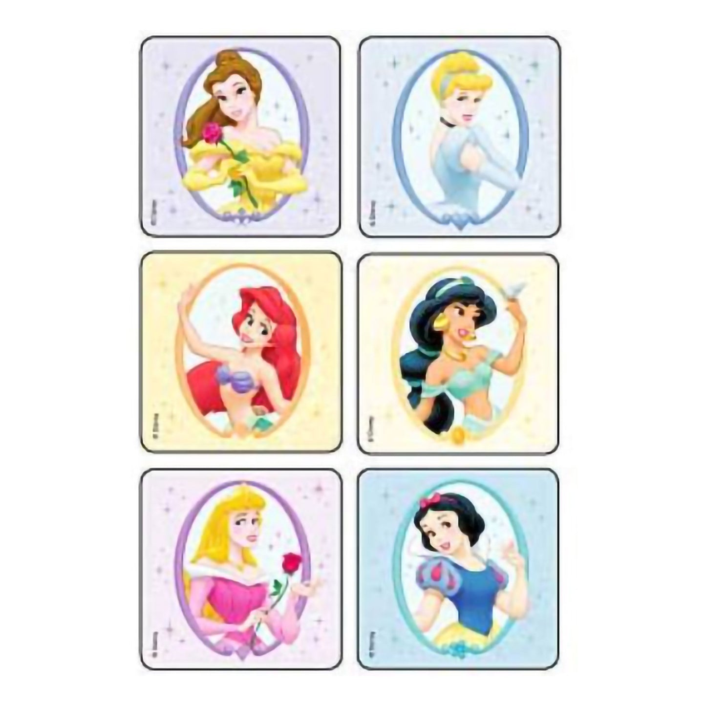 Disney® 90 per Unit Disney Princesses Sticker 2-1/2 Inch