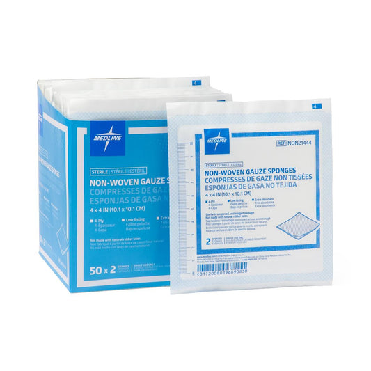 Nonwoven Sponge Avant Gauze® 4 X 4 Inch 4-Ply Sterile 2 per Pack