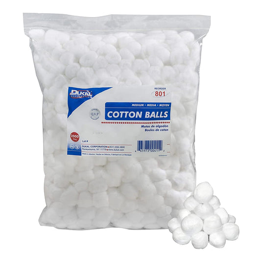 Cotton Ball Dukal™ Medium NonSterile