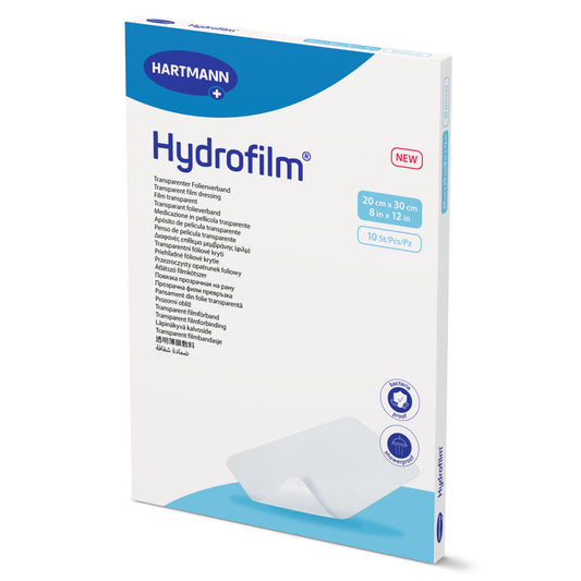 Transparent Film Dressing Hydrofilm® 8 X 12 Inch 4 Tab Delivery Rectangle Sterile