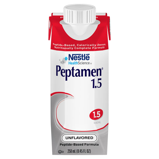 Oral Supplement Peptamen® 1.5 Unflavored Liquid 250 mL Carton