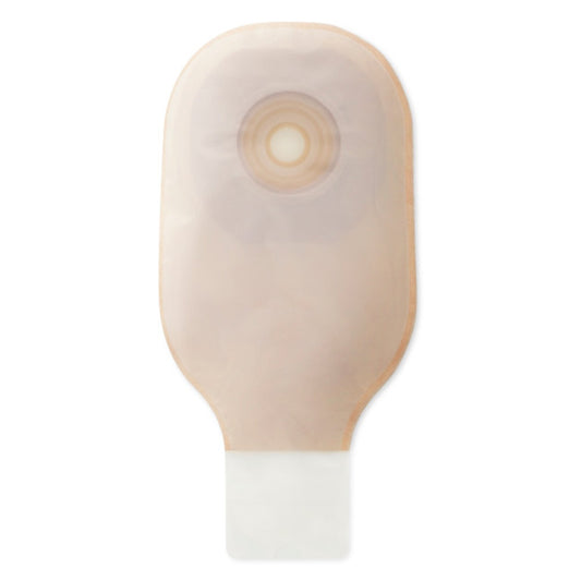 Colostomy Pouch Premier™ Flextend™ One-Piece System 12 Inch Length Convex, Pre-Cut 5/8 Inch Stoma Drainable