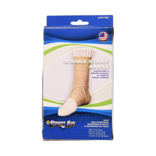 Ankle Support Sport Aid™ Large Pull-On / Hook and Loop Closure Foot