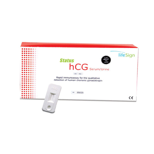 Reproductive Health Test Kit Status hCG Pregnancy Test 35 Tests CLIA Waived Sample Dependent