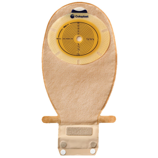 Colostomy Pouch SenSura® One-Piece System 11-1/2 Inch Length, Maxi Flat, Trim to Fit 3/8 to 3 Inch Stoma Drainable