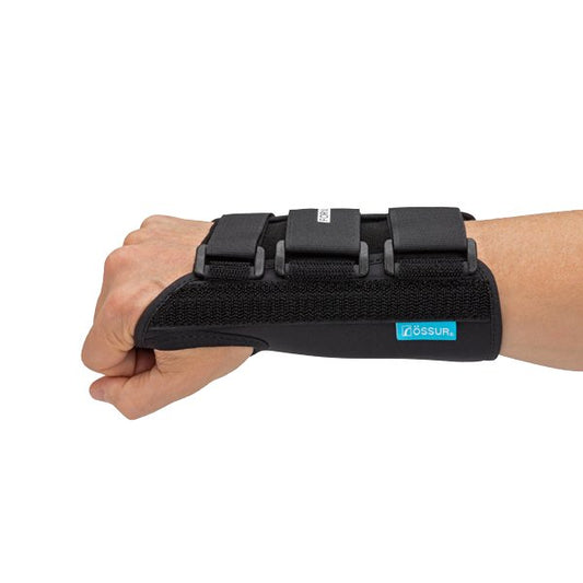 Wrist / Forearm Brace Ossur® Formfit® Aluminum / Cotton / Polyester Left Hand Black Large