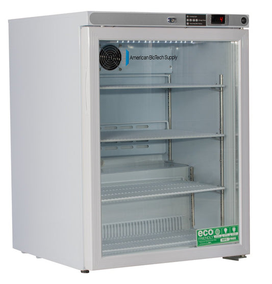 Undercounter Refrigerator ABS® Laboratory Use 5.2 cu.ft. 1 Swing Glass Door Cycle Defrost