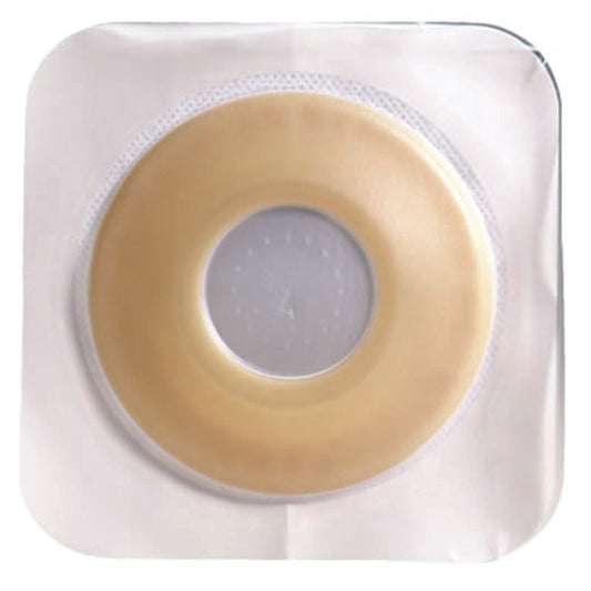 Ostomy Barrier Sur-Fit Natura® Precut, Extended Wear Durahesive® Adhesive 57 mm Flange Sur-Fit® Natura® System Hydrocolloid 2 Inch Opening 5 X 5 Inch