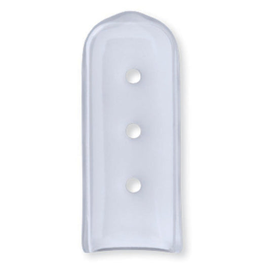 Instrument Tip Protector Protect-A-Caps Flat, Clear with Slits, 3/8 W X 1 L Inch, Radiopaque, Disposable, Steam Sterilizable, Non-Sterile