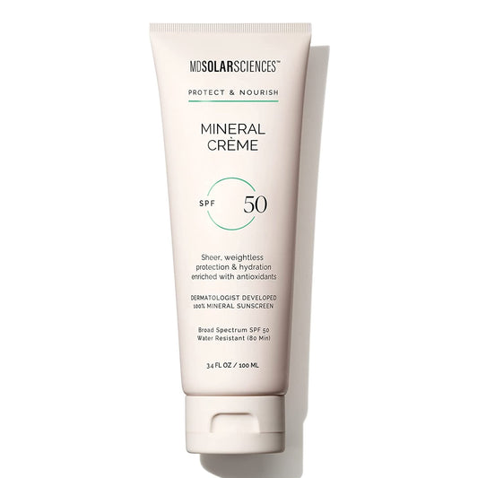 Sunscreen MDSolarsciences™ Mineral Crème SPF 50 Cream 3.4 oz. Tube