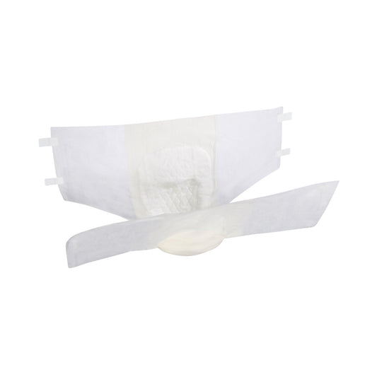 Unisex Adult Incontinence Brief Wings™ Extra Quilted X-Large Disposable Moderate Absorbency