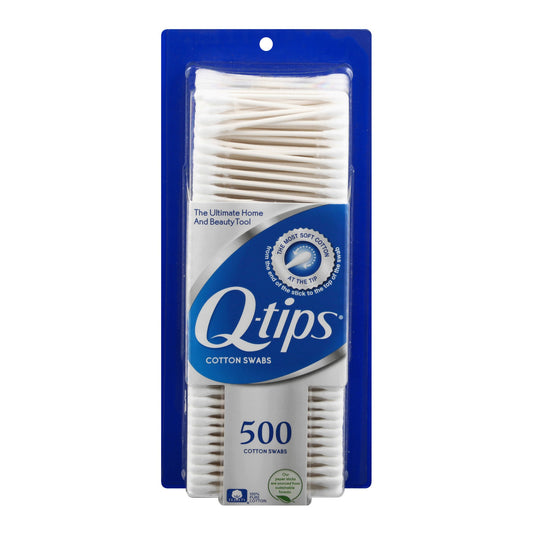 Swabstick Q-Tip® Cotton Tip Cotton Shaft 3 Inch NonSterile 500 per Pack