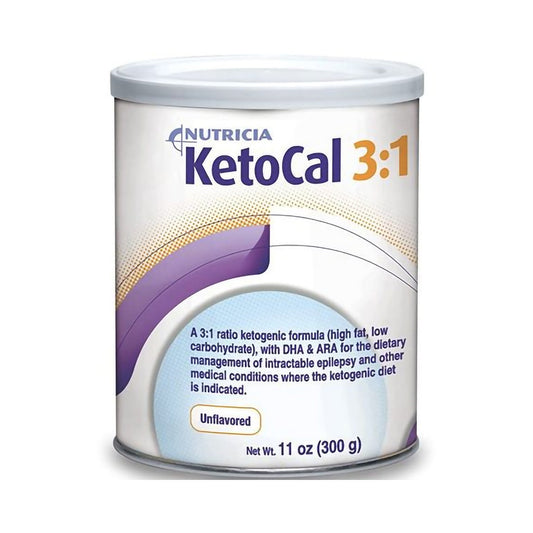 Oral Supplement KetoCal® 3:1 Unflavored Powder 11 oz. Can