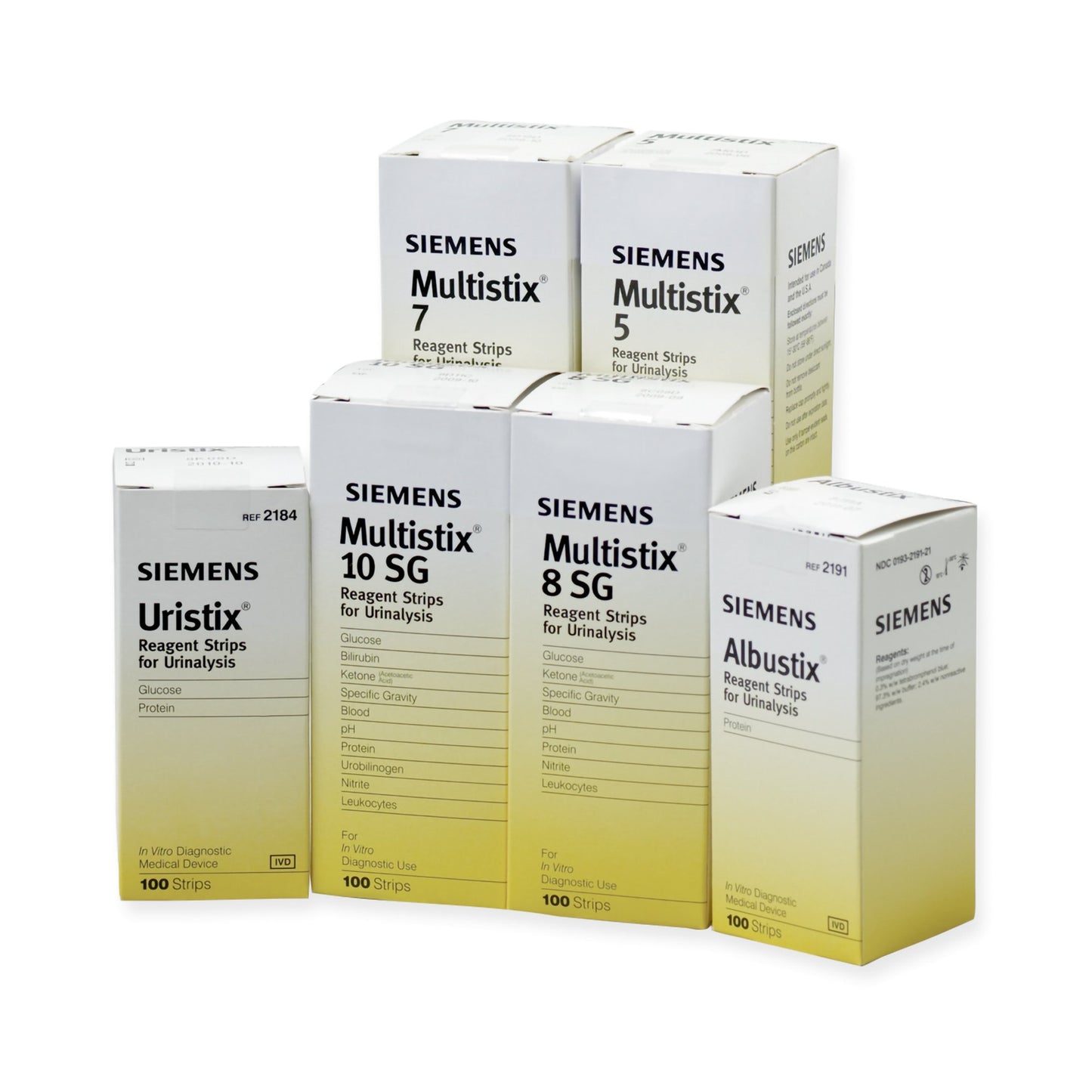 Urinalysis Reagent Uristix® Glucose, Leucocytes, Nitrite, Protein For Urinalysis