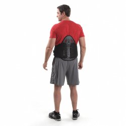 Back Brace Exos® FORM™ II 637 Small / Medium Hook and Loop Strap Closure 28 to 50 Inch Waist Circumference Adult