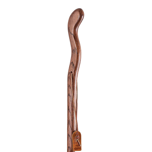 Walking Stick Brazos™ Twisted Fitness Walker Wood 48 Inch Height Red