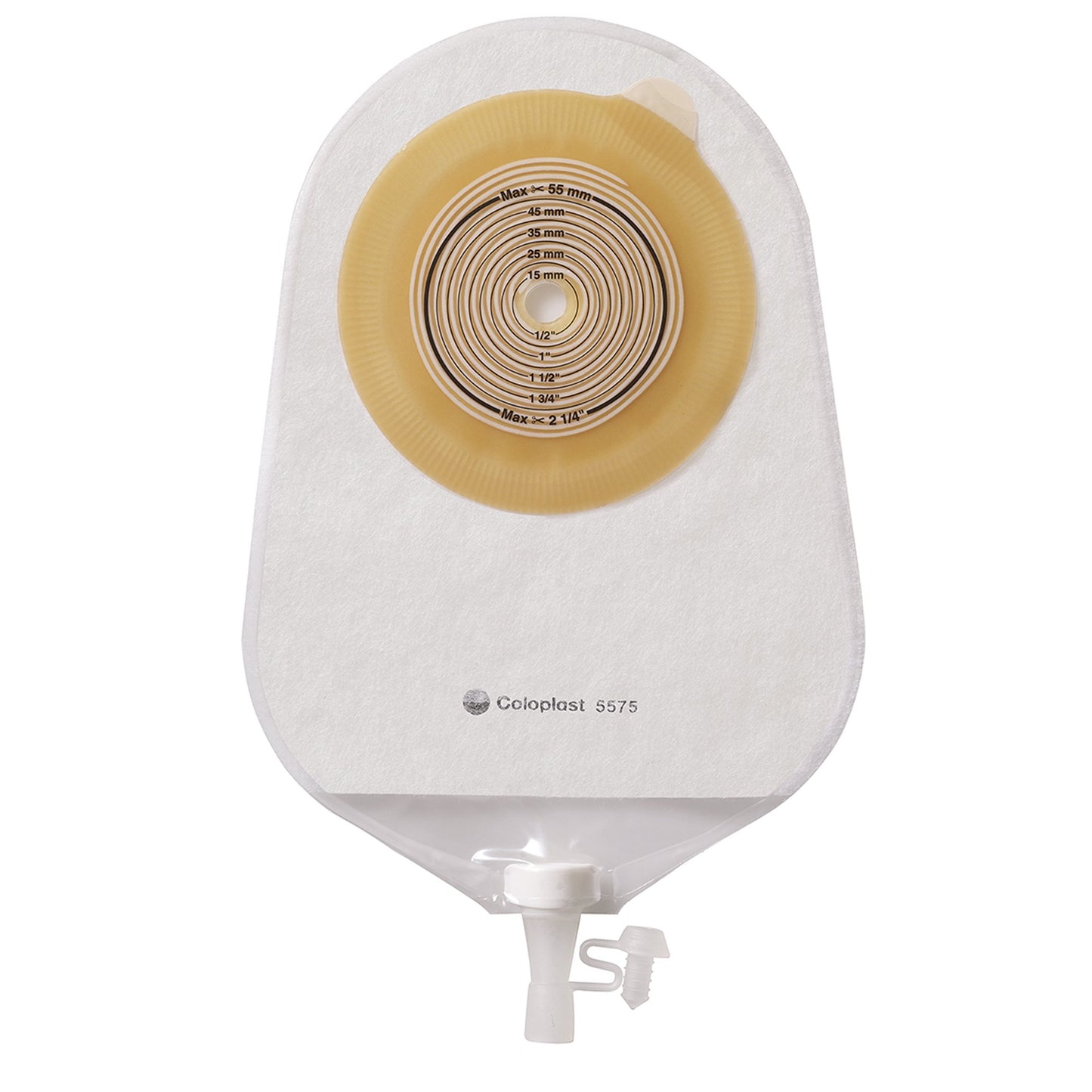 Urostomy Pouch Assura® One-Piece System 10-3/4 Inch Length Trim To Fit 3/8 to 2-1/8 Inch Stoma Drainable