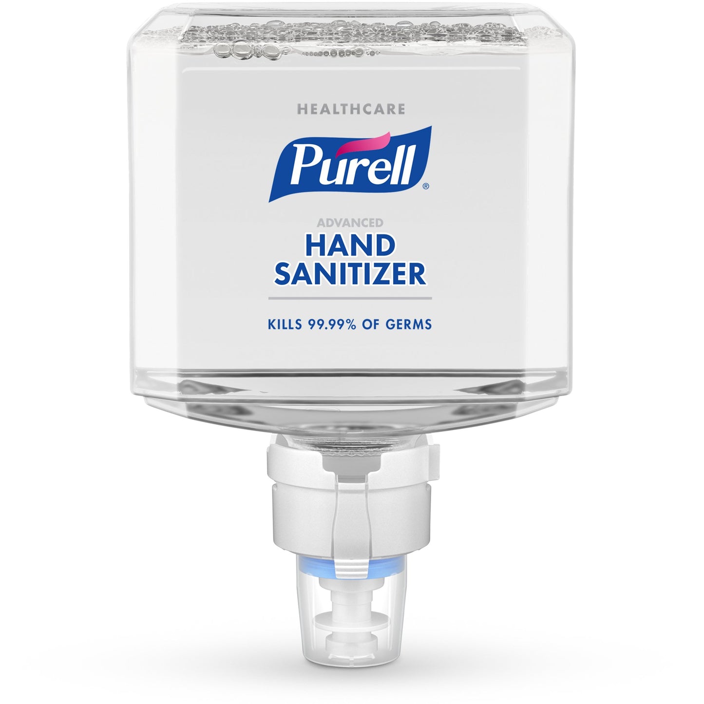 Hand Sanitizer Purell® Healthcare Advanced 1,200 mL Ethyl Alcohol Foaming Dispenser Refill Bottle