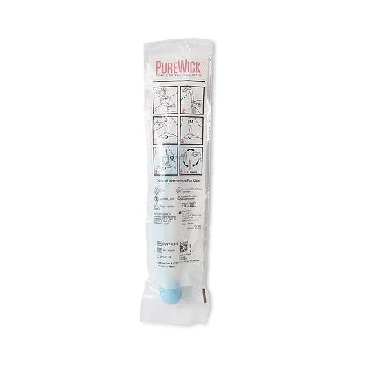 Female External Catheter PureWick™ 10 L X1.5 W Inch