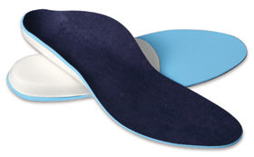 Insole AliMed® Poron® Foot Relief full length Plastazote® / Poron 4000 Female 14 to 15 / Male 12 to 13 Blue