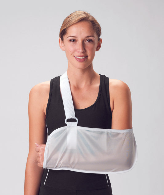 Arm Sling Procare® Chieftain™ D-Ring / Hook and Loop Strap Closure X-Large