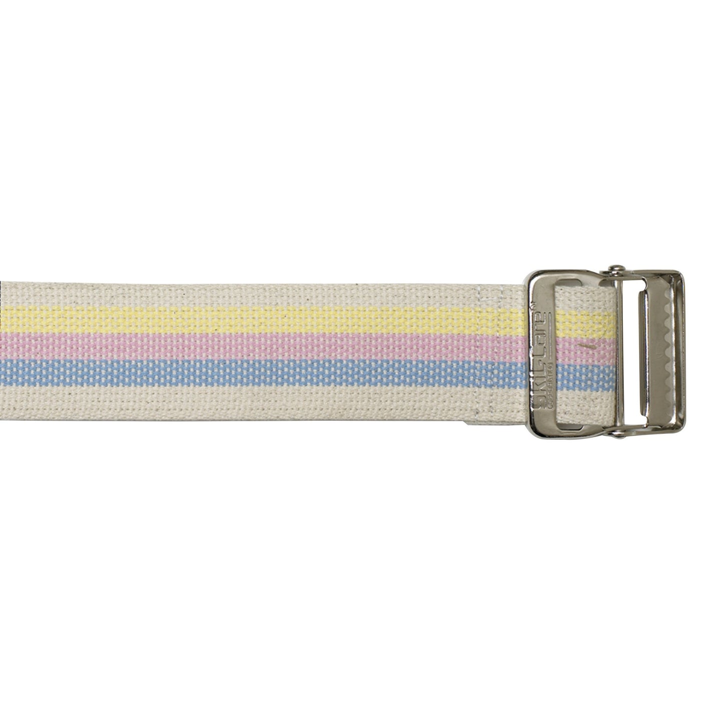 Gait Belt SkiL-Care™ 72 Inch Length Pastel Stripe Cotton