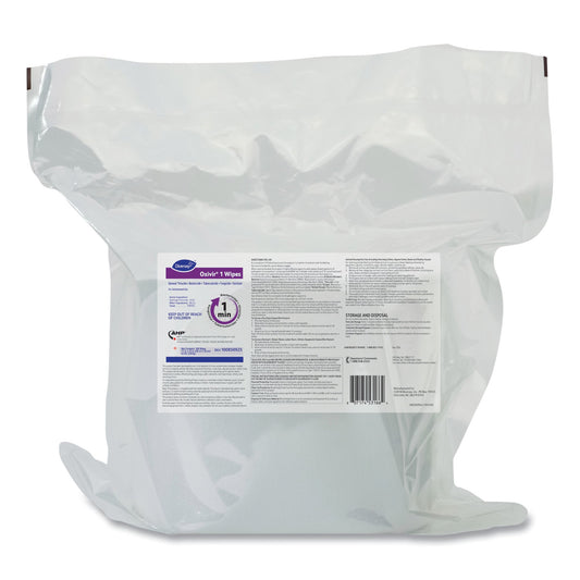 Surface Disinfectant Cleaner Refill Diversey™ Oxivir® 1 Premoistened Hydrogen Peroxide Based Manual Pull Wipe 160 Count Soft Pack Scented NonSterile