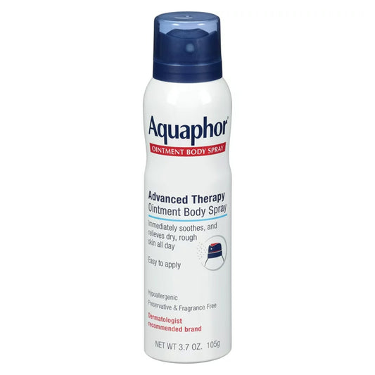 Hand and Body Moisturizer Aquaphor® Ointment Body Spray 3.7 oz. Aerosol Can Unscented Liquid