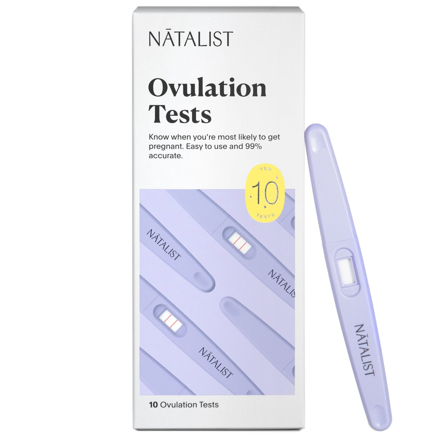 Reproductive Health Test Kit Natalist® LH Ovulation Predictor 10 Tests CLIA Waived