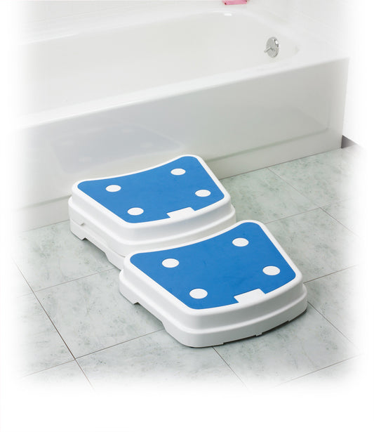 Bath Step drive™ Portable 1 Step Plastic Frame 4 Inch Step Height