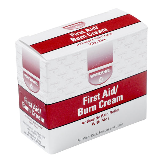 Burn Relief BZK (Benzalkonium Chloride) / Lidocaine HCl Water Jel® Cream 0.9 Gram Individual Packet