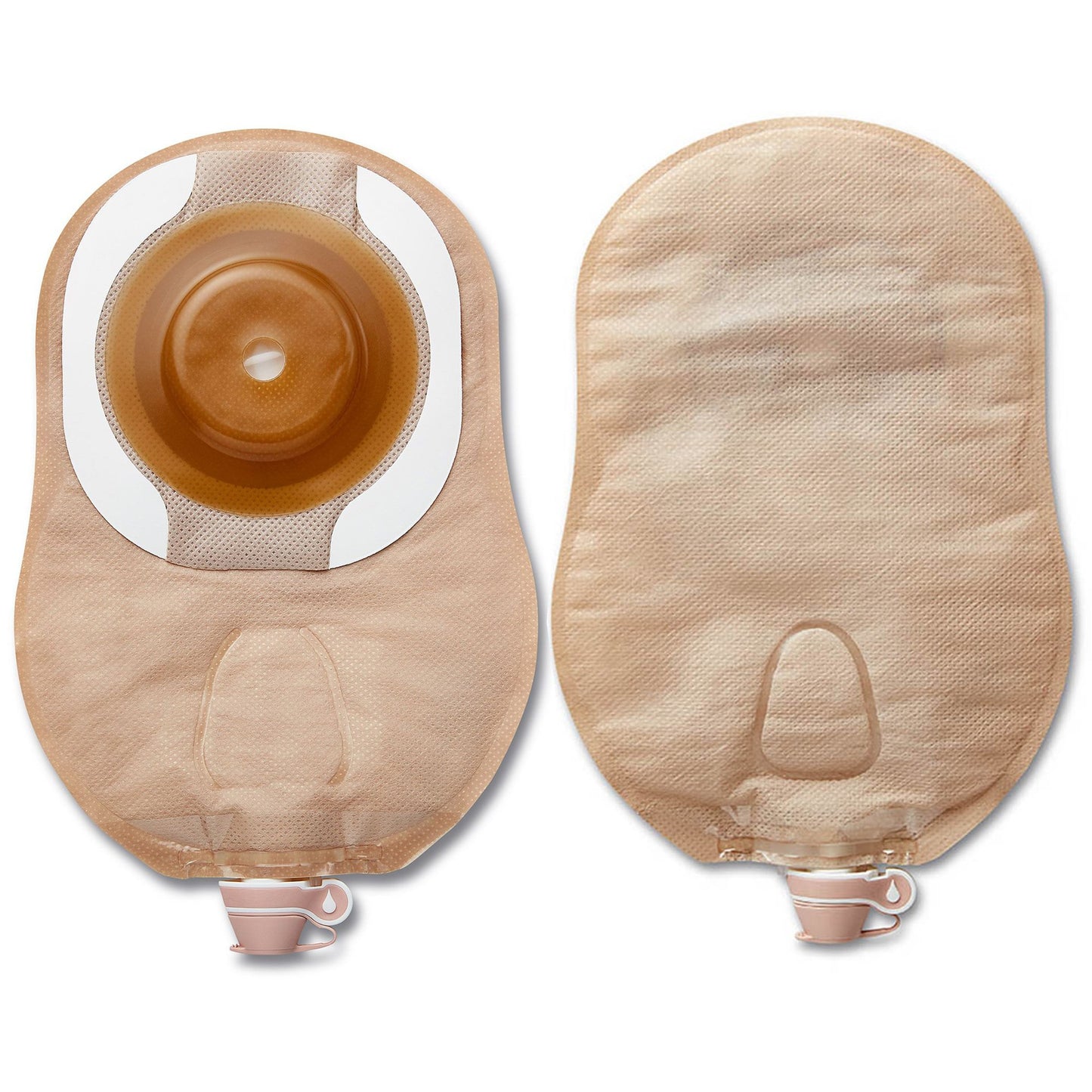 Urostomy Pouch Premier™ One-Piece System 9 Inch Length Flat, Pre-Cut 1 Inch Stoma Drainable