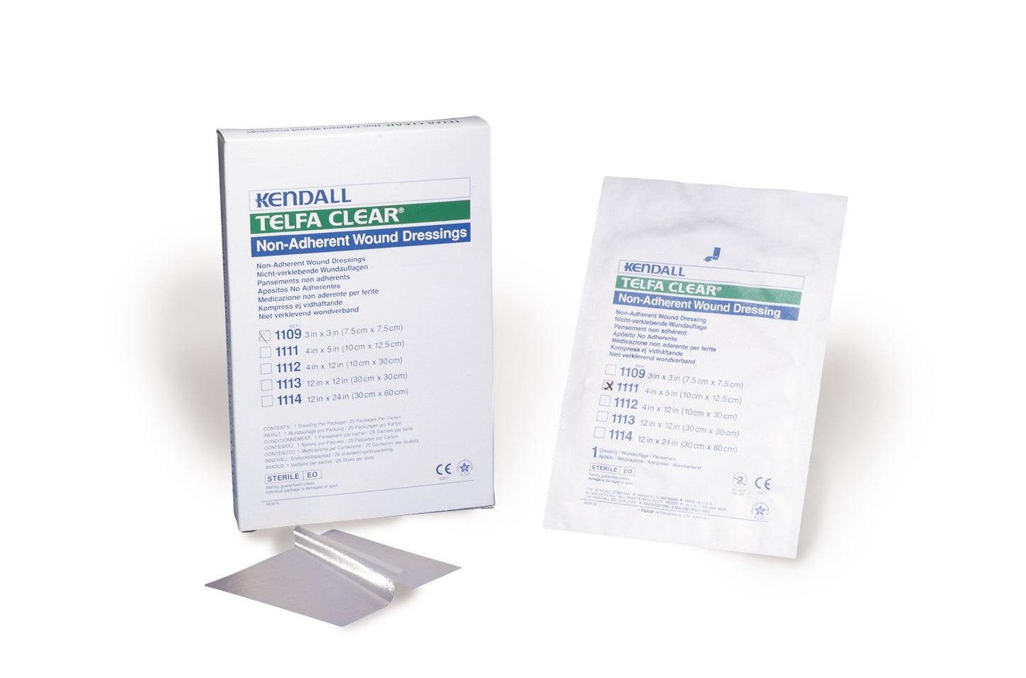 Non-Adherent Dressing Telfa™ Clear 4 X 5 Inch Sterile 1 per Pack