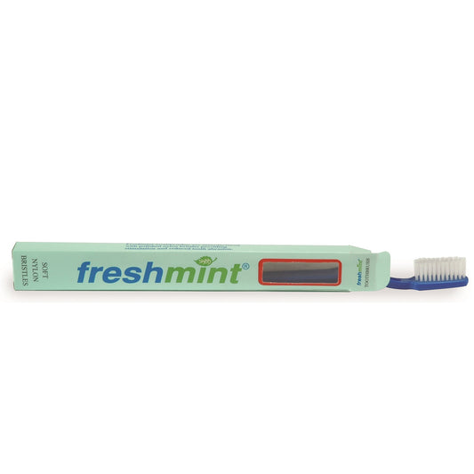 Toothbrush Freshmint® Assorted Colors Adult Nylon