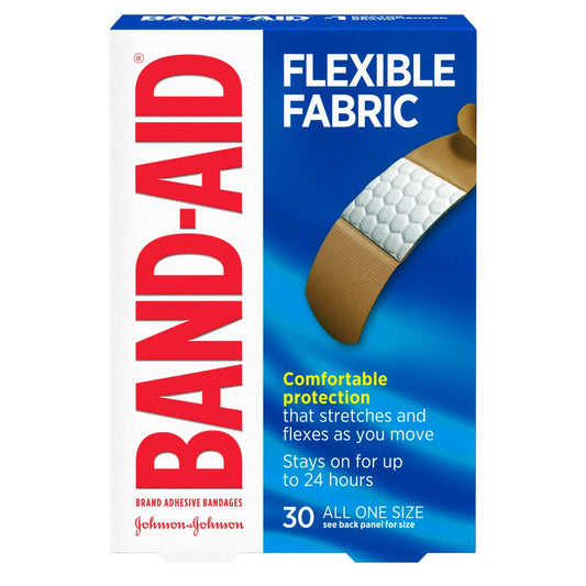 Adhesive Strip Band-Aid® Flexible Fabric Fabric Tan 3/4 X 3 Inch Sterile