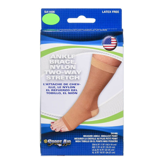 Ankle Support Sportaid Large Pull-On Foot