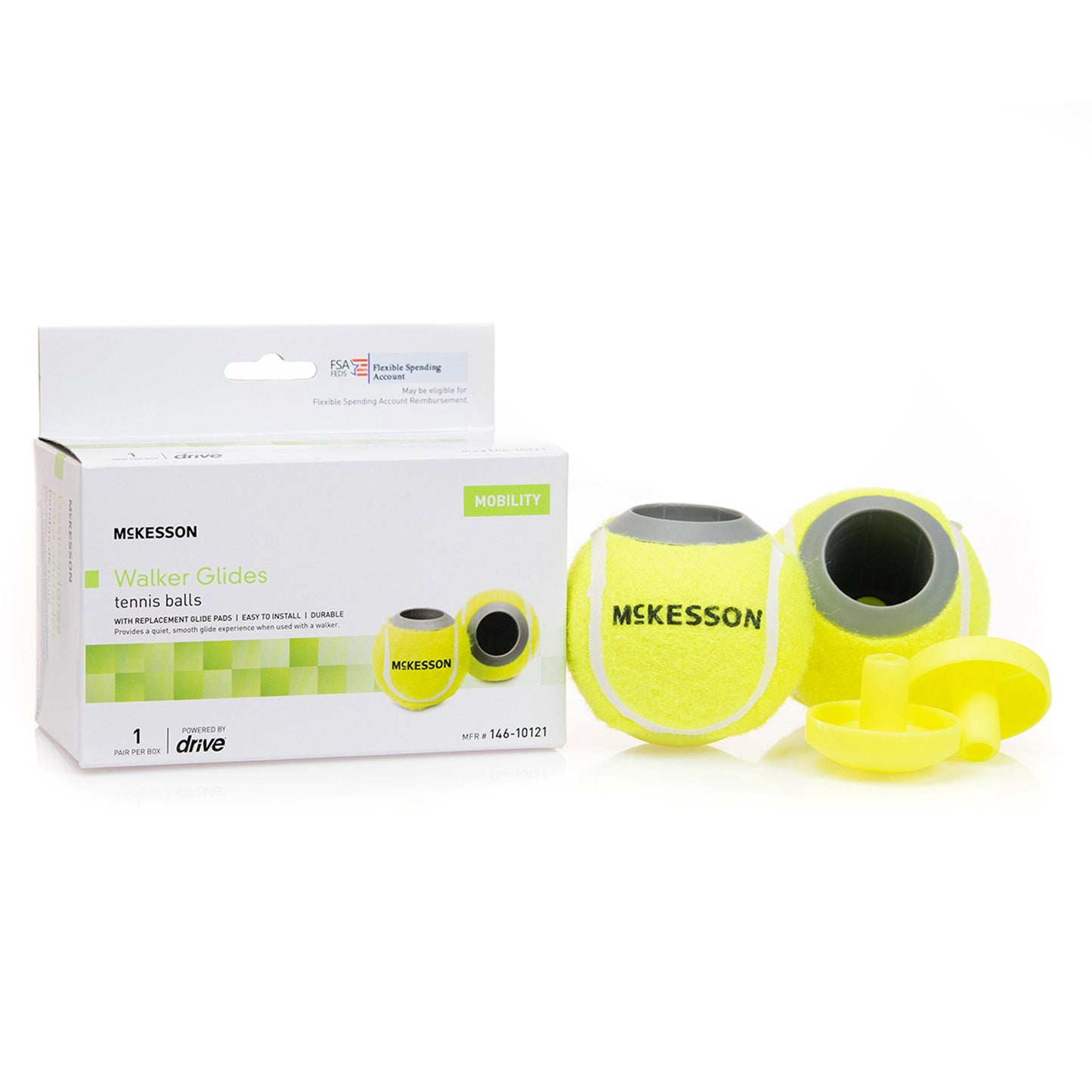 McKesson Tennis Ball Glide For Walker