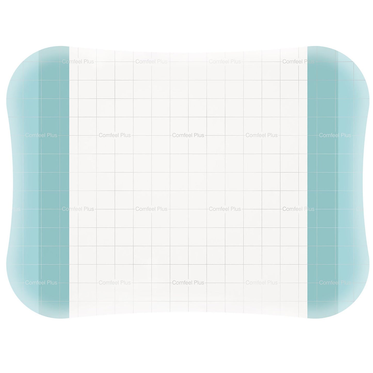 Thin Hydrocolloid Dressing Comfeel® Plus Transparent Thin Film Backing 2 X 2-3/4 Inch Rectangle Hydrocolloid / Sodium Carboxymethylcellulose (CMC) / Film