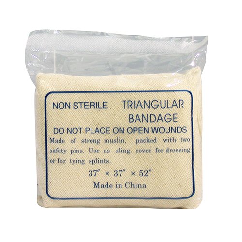Triangular Bandage / Arm Sling DUKAL Safety Pin One Size Fits Most