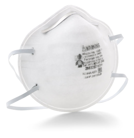 Particulate Respirator Mask 3M™ Industrial N95 Not Rated Elastic Strap One Size Fits Most