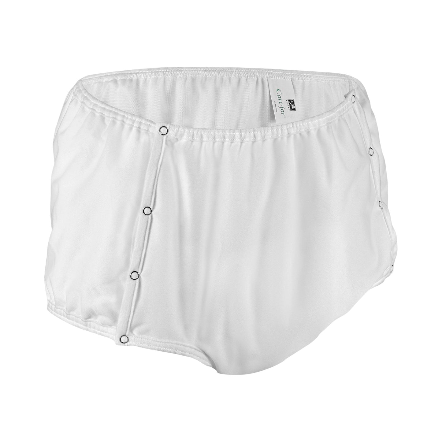 Unisex Adult Incontinence Brief CareFor™ Pull On Medium Reusable Heavy Absorbency