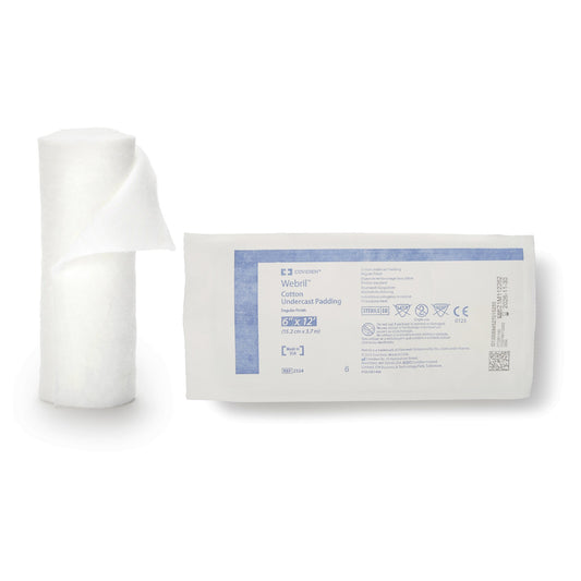 Cast Padding Undercast Webril™ 6 Inch X 4 Yard Cotton Sterile