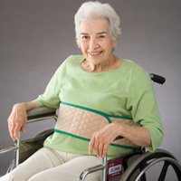 Wheelchair Safety Belt Posey® Large Hook Fastener