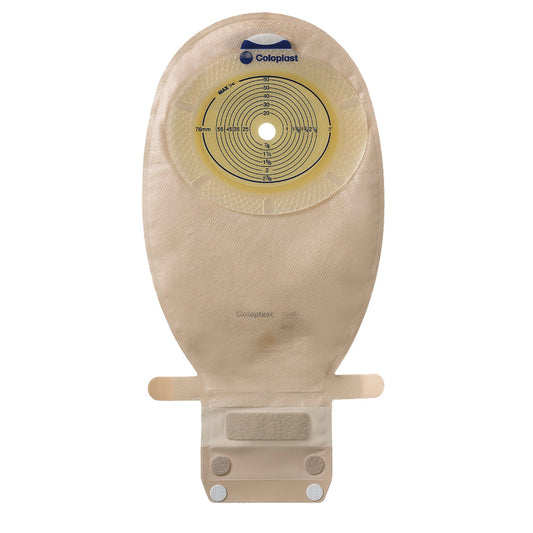 Ostomy Pouch SenSura® Xpro One-Piece System 11-1/2 Inch Length, Maxi Flat, Trim to Fit 3/8 to 3 Inch Stoma Drainable