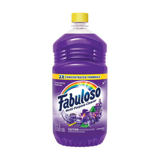 Surface Cleaner Fabuloso® Manual Pour Liquid 56 oz. Bottle Lavender Scent NonSterile