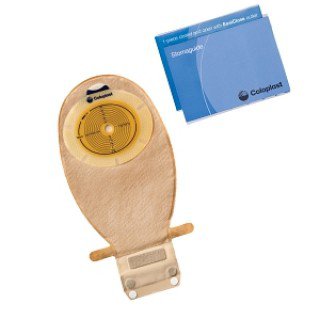 Ostomy Pouch SenSura® One-Piece System Flat, Trim to Fit 3/8 to 3 Inch Stoma Drainable